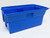 9 liter temperature-resistant polypropylene bucket. Measures 18 ½″ x 10 ¾″ x 8 ½″.