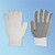 Liberty Safety  PVC Dotted One-Side String Knit Cotton/Polyester Gloves, Natural White, 12/pairs