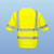 Portwest S393 Dayton Class 3 Safety Pocket T-Shirt, Yellow
