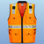 Portwest US376 Orange Expert Pro Surveyor Vest