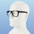 Kimberly Clark  KleenGuard Maverick Safety Glasses, Clear and Smoke Lens, each