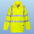 FR41YERL Portwest FR41 Sealtex Flame Resistant Hi-Vis Lime Rain Jacket