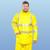 FR41YERL Portwest FR41 Sealtex Flame Resistant Hi-Vis Lime Rain Jacket