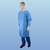Dynarex SMS Disposable Lab Coats, Knit Wrist, 3 or No Pocket Options, 30/case