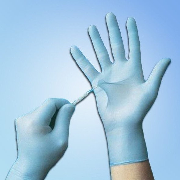 SynGuard Blue Nitrile Exam Gloves