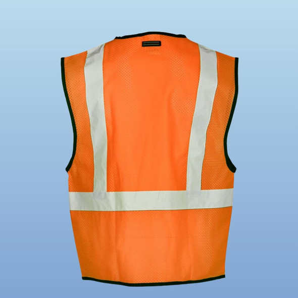 Kishgo 1520 Class 2 Mesh Orange Safety Vest