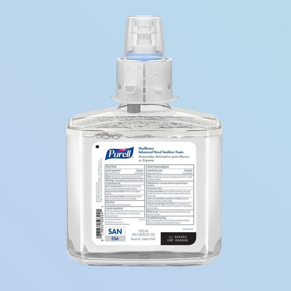 6453-02 Purell ES6 Advanced Hand Sanitizer Foam Refill, 1200 ml, 2/case 6453-02 Purell ES6 Advanced Hand Sanitizer Foam Refill, 1200 ml, 2/case