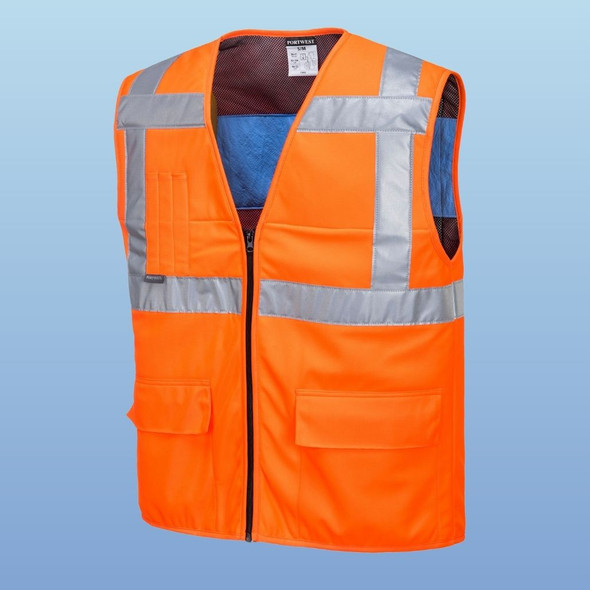   Portwest CV02 High Vis Cooling Safety Vest, each
