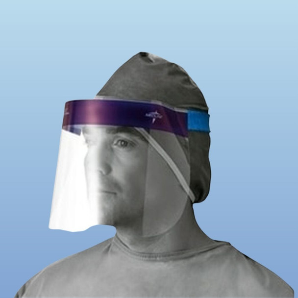Medline  Full Length Disposable Face Shields, 24/box