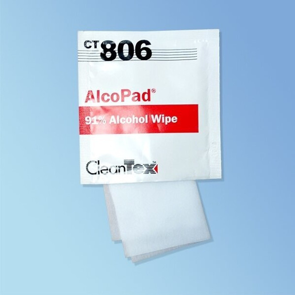 CT806 CleanTex 91% Alcohol Wipes