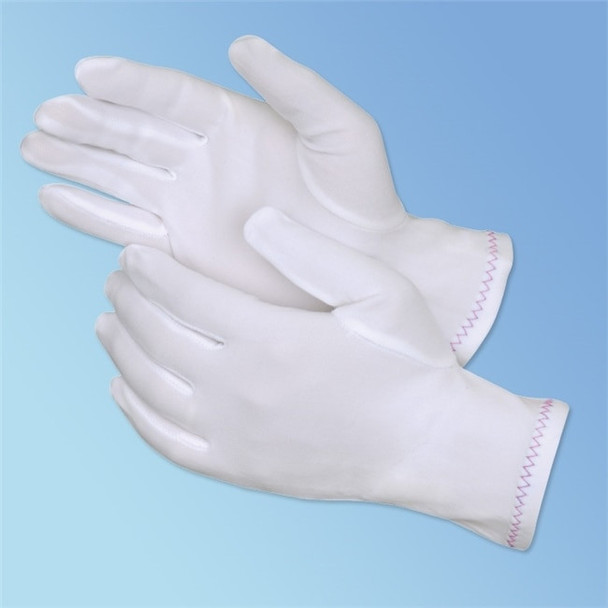 Liberty Safety 4611S Full Fashion Nylon Inspection Gloves, 12/pair