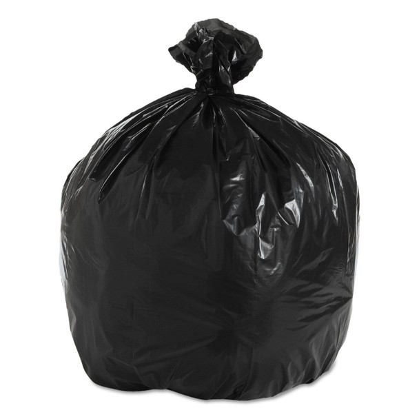Genuine Joe 1533 Black Trash Can Liners, 33 x 40 in., 33 gal., 1.5 mil, 100/case