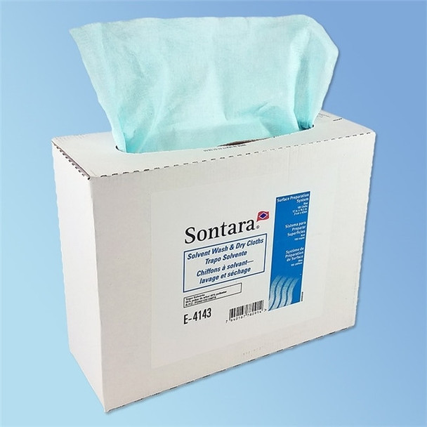   Sontara Wash & Dry Wipes, 100/box