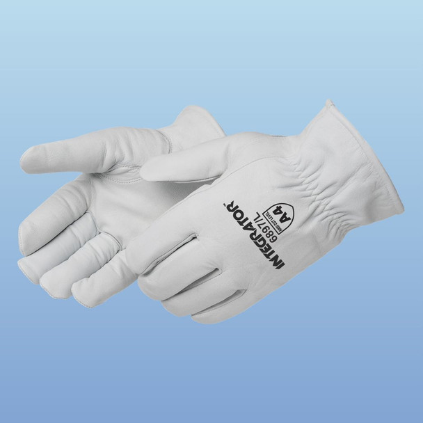 Liberty Safety 6897 Cut-Resistant Goatskin Drivers Glove, Keystone Thumb, 12/pr