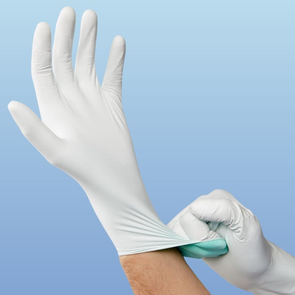 Curad  CURAD Germ Shield Nitrile Exam Gloves, Powder Free, 50/box