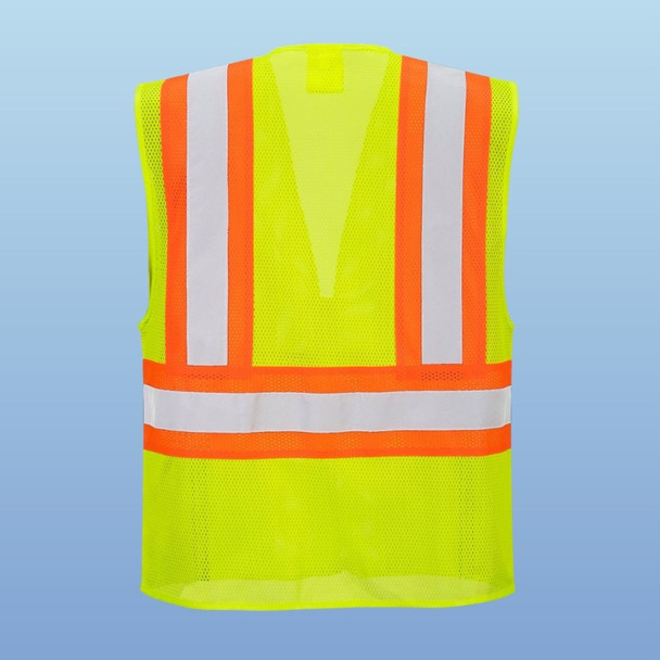 Portwest US371 Tulsa Contrast Hi-Vis Mesh Safety Vest