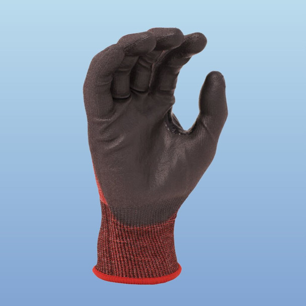 Task Gloves VSP47670TC-L Versus Plus Polyurethane Coated A4 Cut Glove, 12/pr