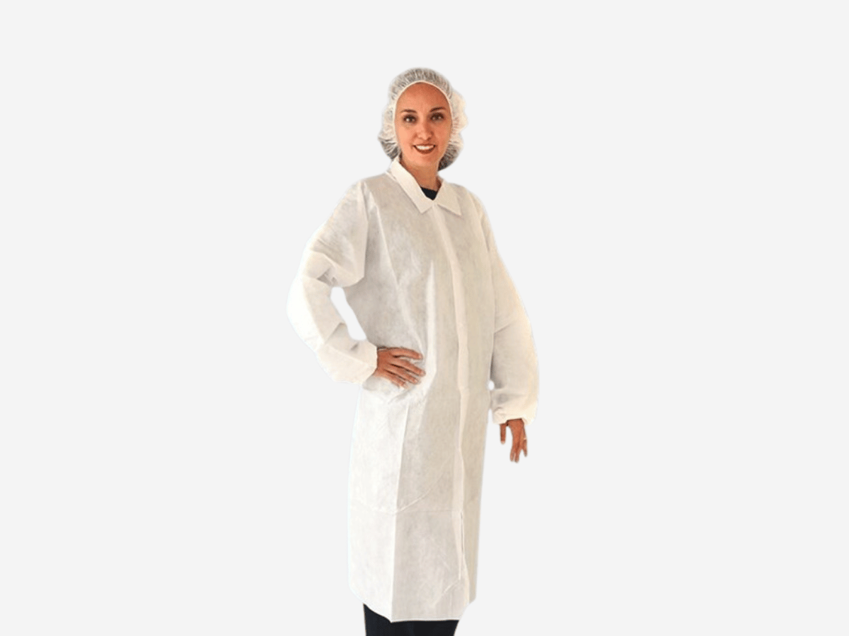 Lab Safety Clothes Disposable Chemical Clothing for Pressurized Liquids  Biological Hazard Treatment - China Lab Coat 87g PP+PE Overalls and Lab  Coat 87g PP+PE Coveralls price