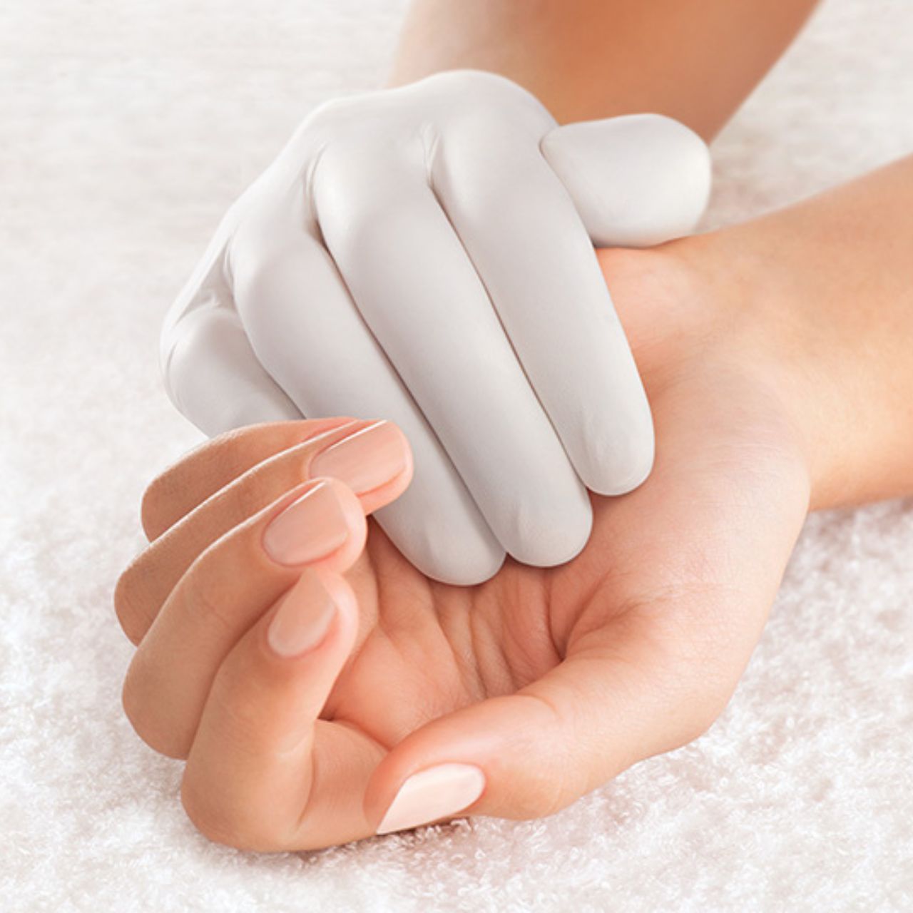 Medline Restore Powder-Free Nitrile Exam Gloves with Oatmeal