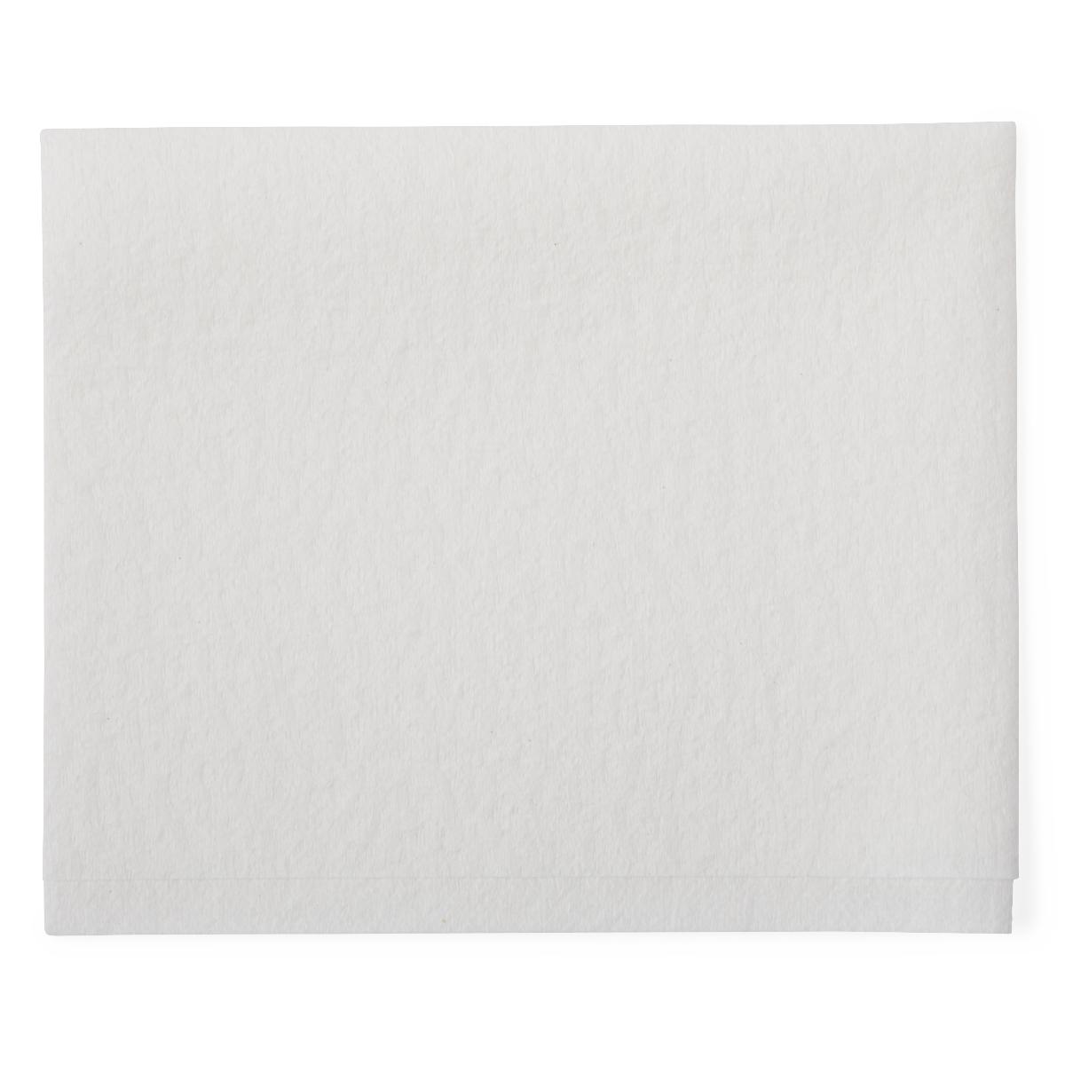 Medline White Deluxe Dry Disposable Washcloth, 500/case