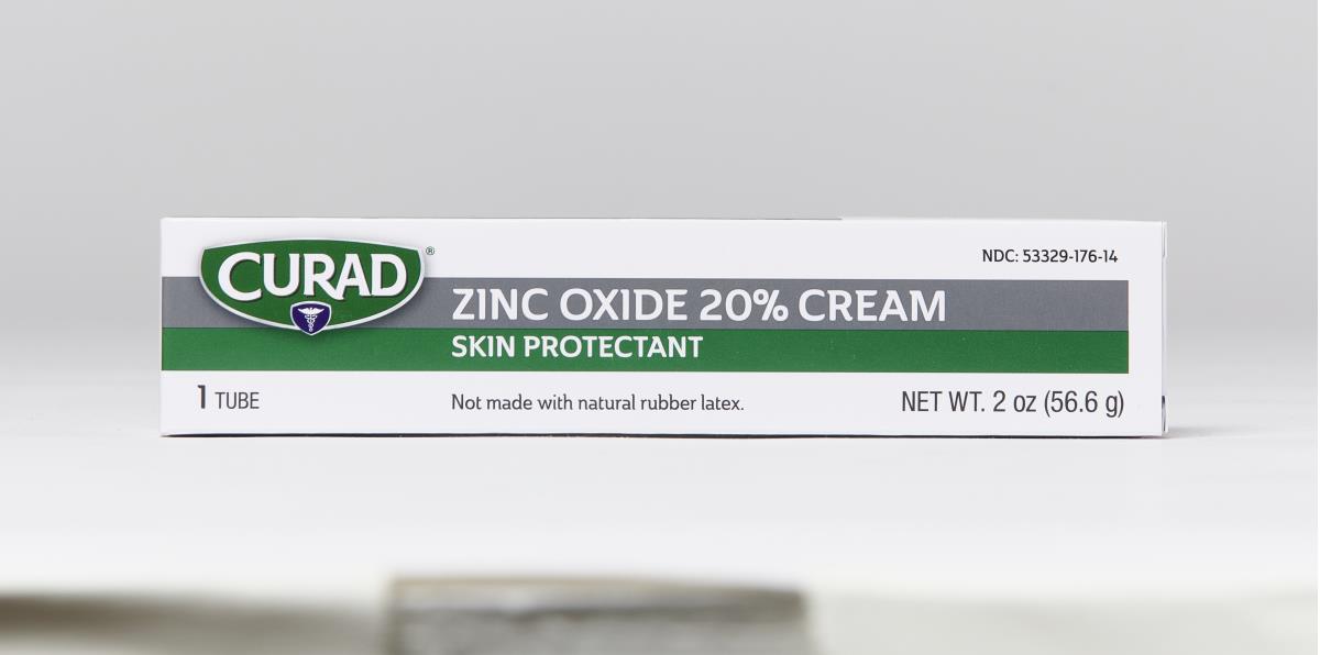CURAD 20% Zinc Oxide Cream, 2 oz Tube | Harmony Lab