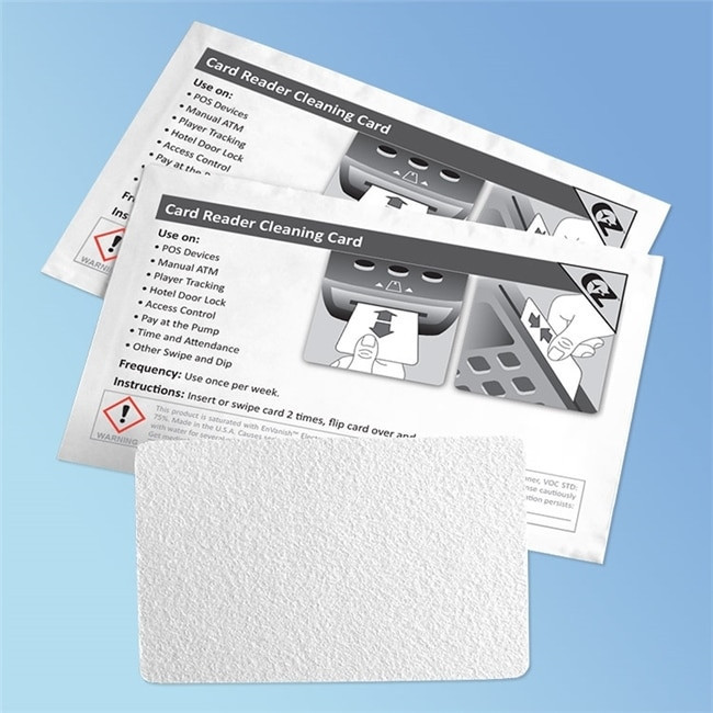 KICTeam K2-H80B50 Smart Card Cleaning Cards, 50/box