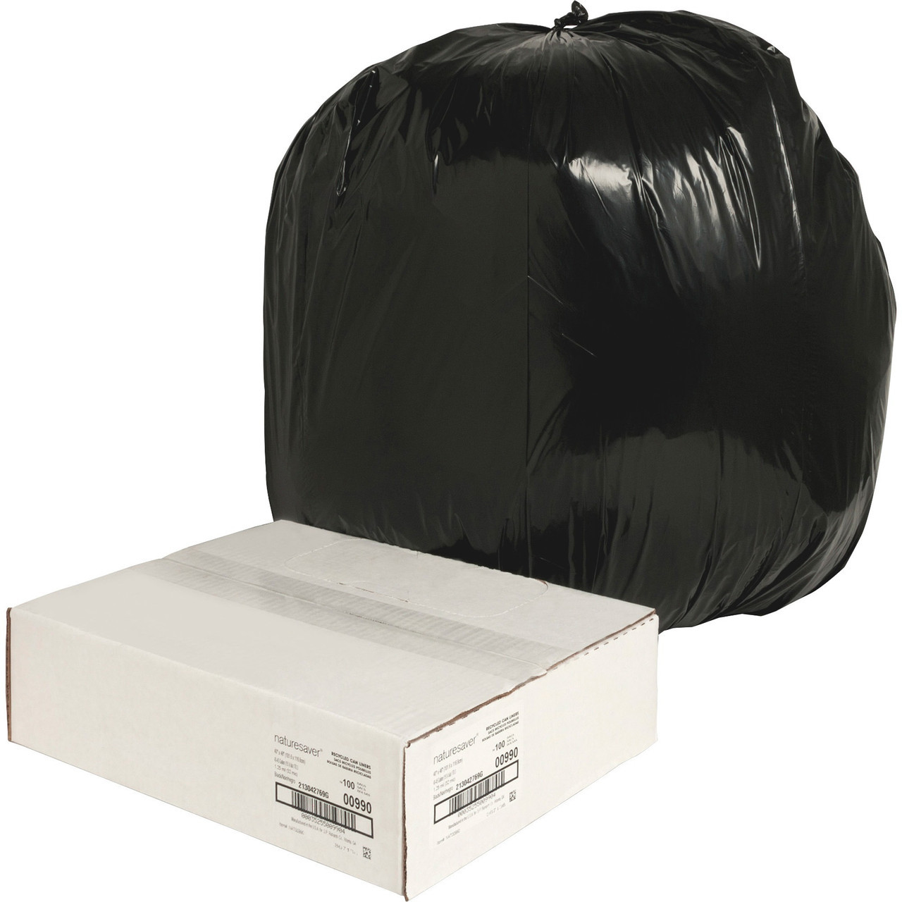 40 Gallon Trash Bags Garbage Bags Can Liners - 23 x 17 x 46 - 40