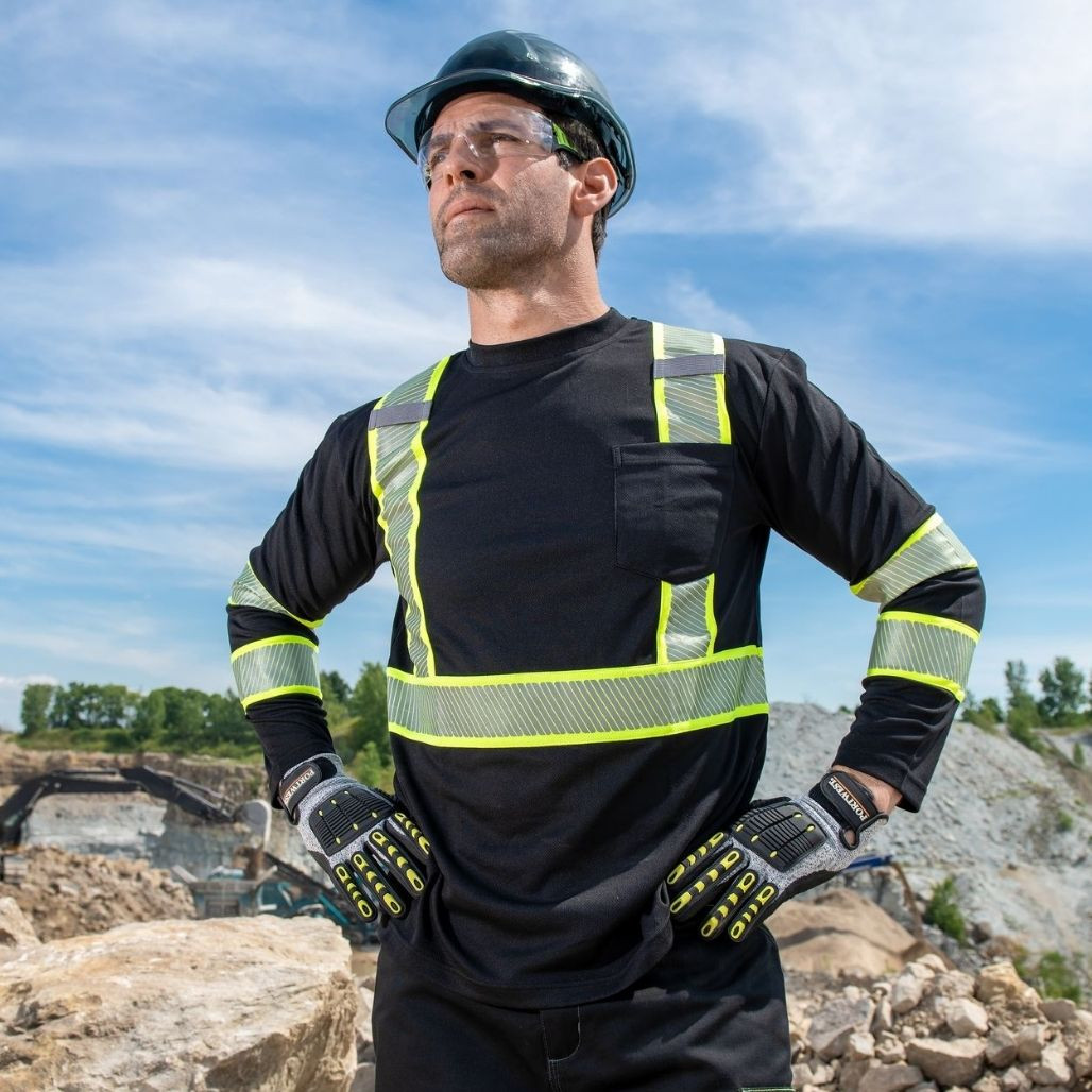 Portwest S346 Enhanced Visibility Long Sleeve T-Shirt