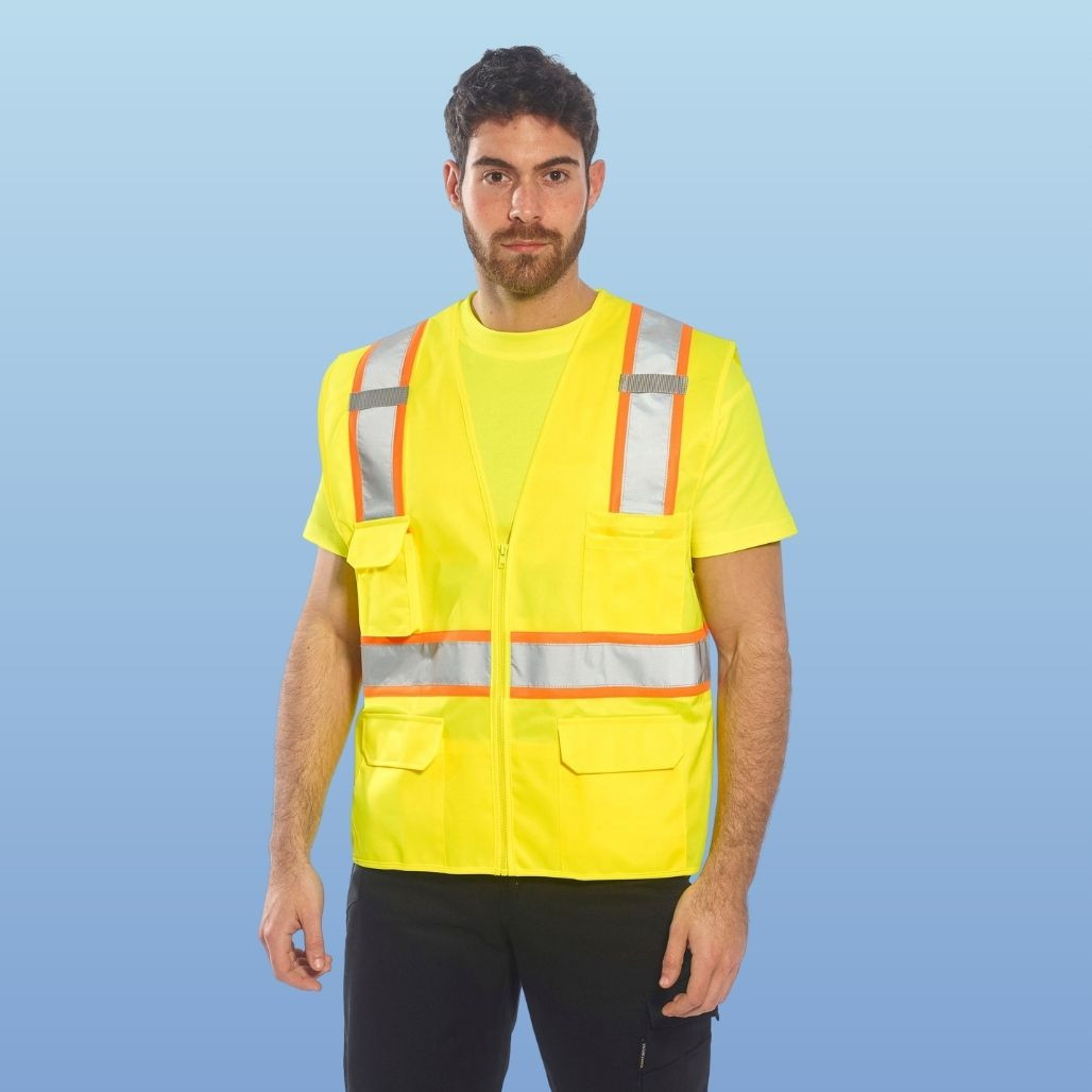 Signalweste - High Visibility in 7 Sonderfarben - Unisize