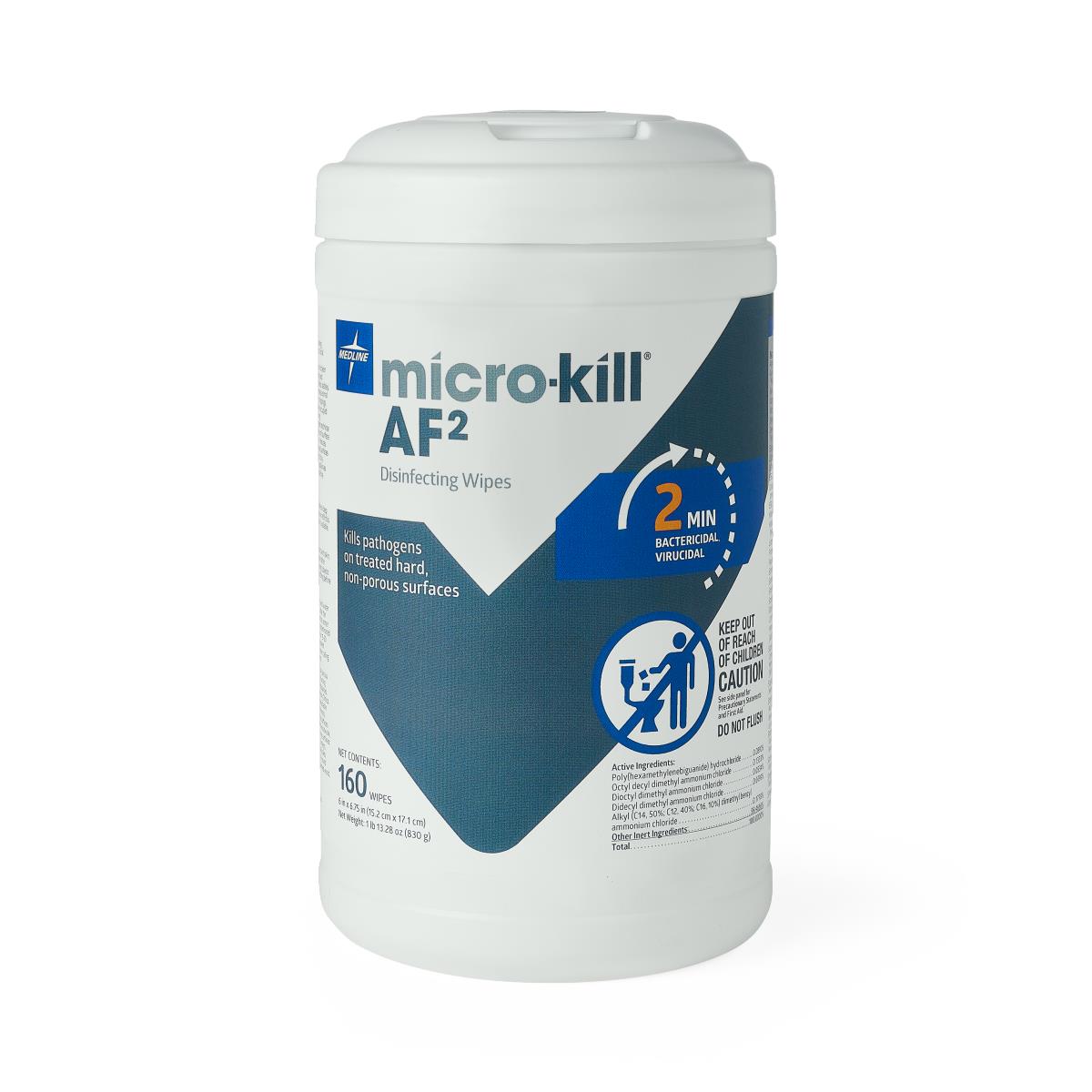 Micro-Kill AF2 Disinfecting Wipes - Harmony Lab & Safety Supplies
