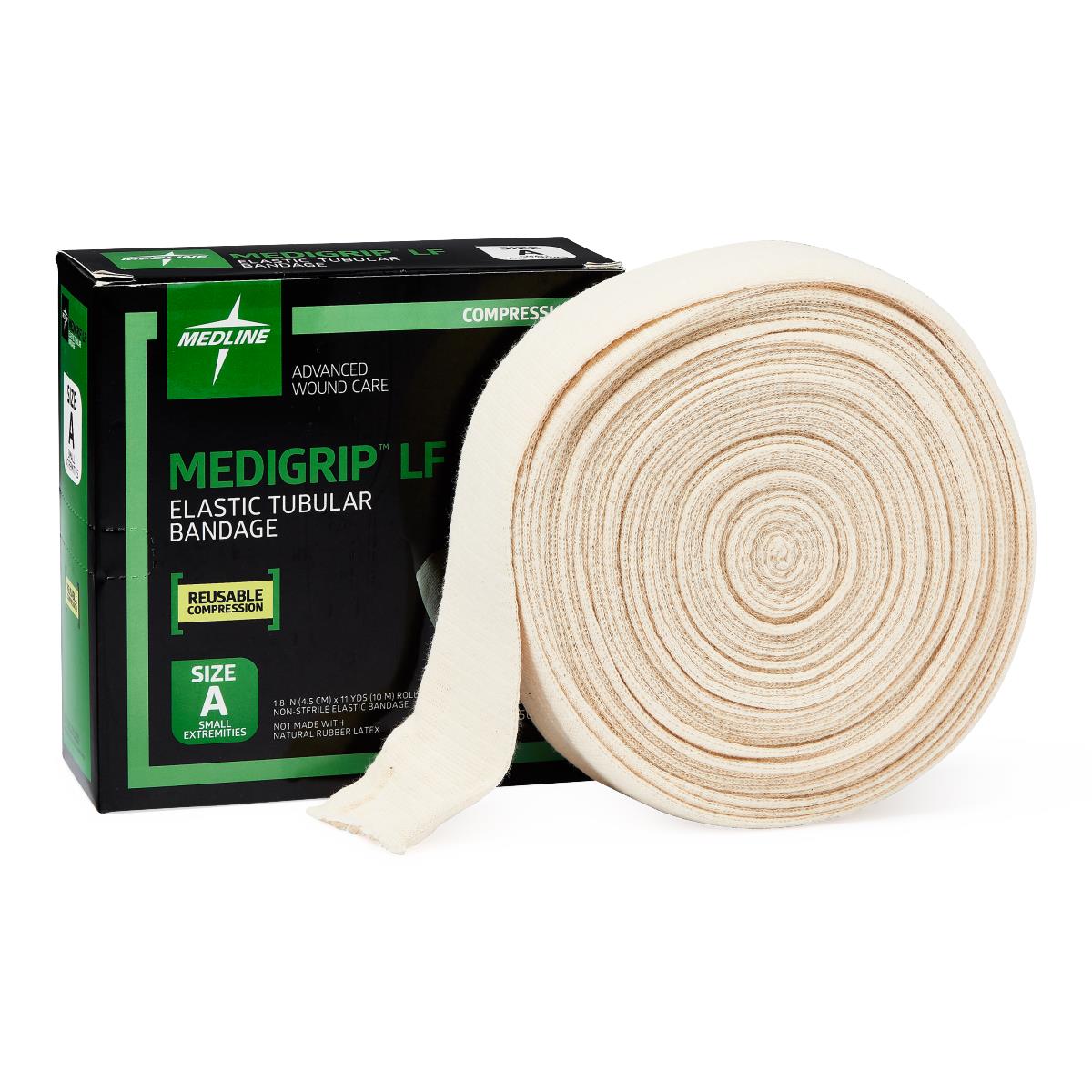 Medigrip LF Latex-Free Elastic Tubular Support Bandage