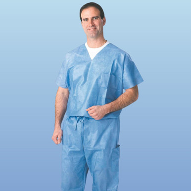 Get Medline Disposable Blue Scrub Pants at Harmony for less.