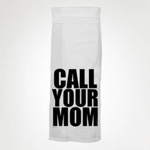 Call Your Mom Tea Towel