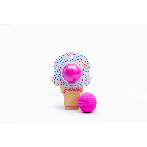 Ice Cream with Sprinkles Bath Bomb
