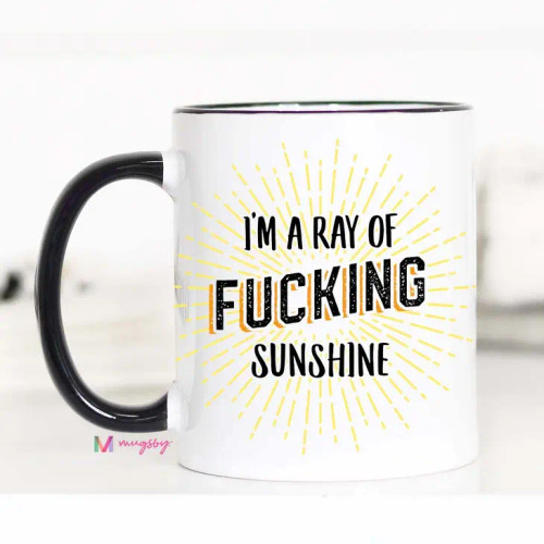Ray of Fucking Sunshine Mug