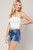 Keeping Cool Cropped Tube Top White
