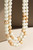 Stay Classy Statement Wood Bead Necklace