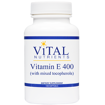 Vitamin E 400 (D-Alpha & Mixed Toco) (100ct)