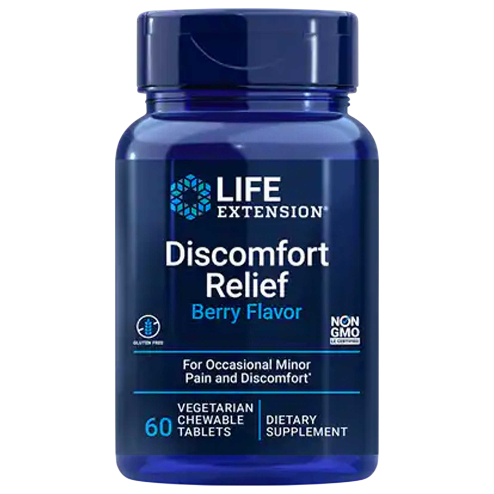 Discomfort Relief, berry (60 chew)