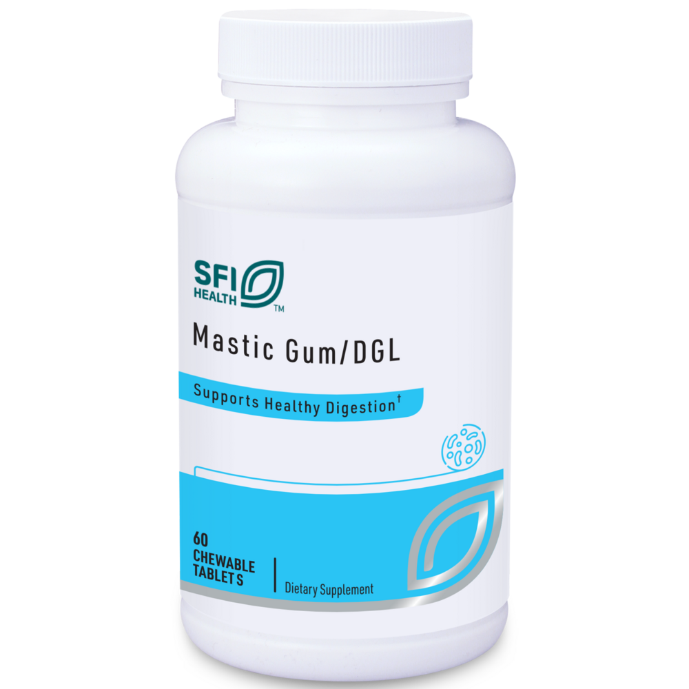Mastic Gum/DGL 60 chew wafers