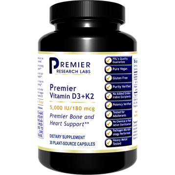 Vitamin D3+K2 Premier 30 caps
