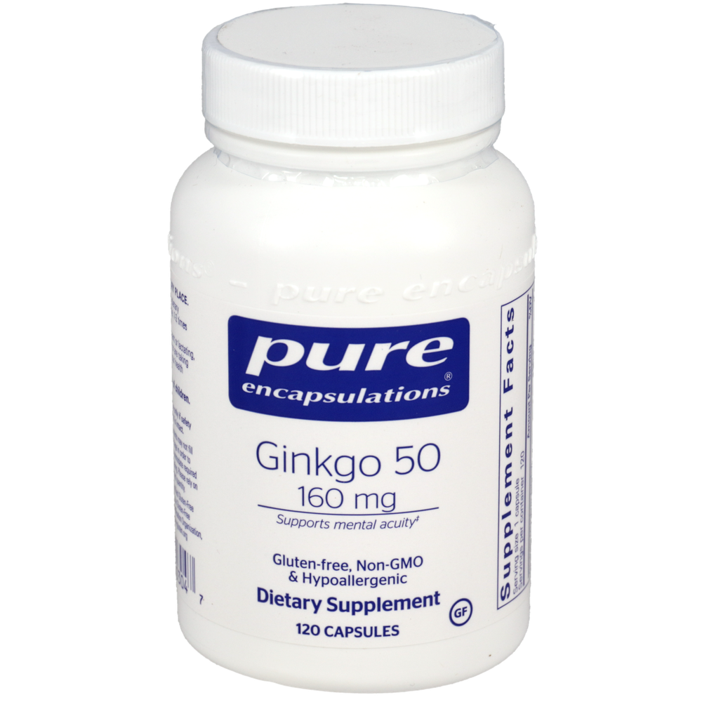 Ginkgo 50 160mg (120ct)