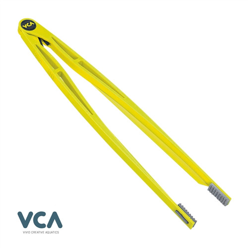 VCA 12" Never-Rust Aquarium Tweezers UV - UV Yellow VCA 12" Never-Rust Aquarium Tweezers UV - UV Yellow