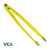 VCA 12" Never-Rust Aquarium Tweezers UV - UV Yellow
