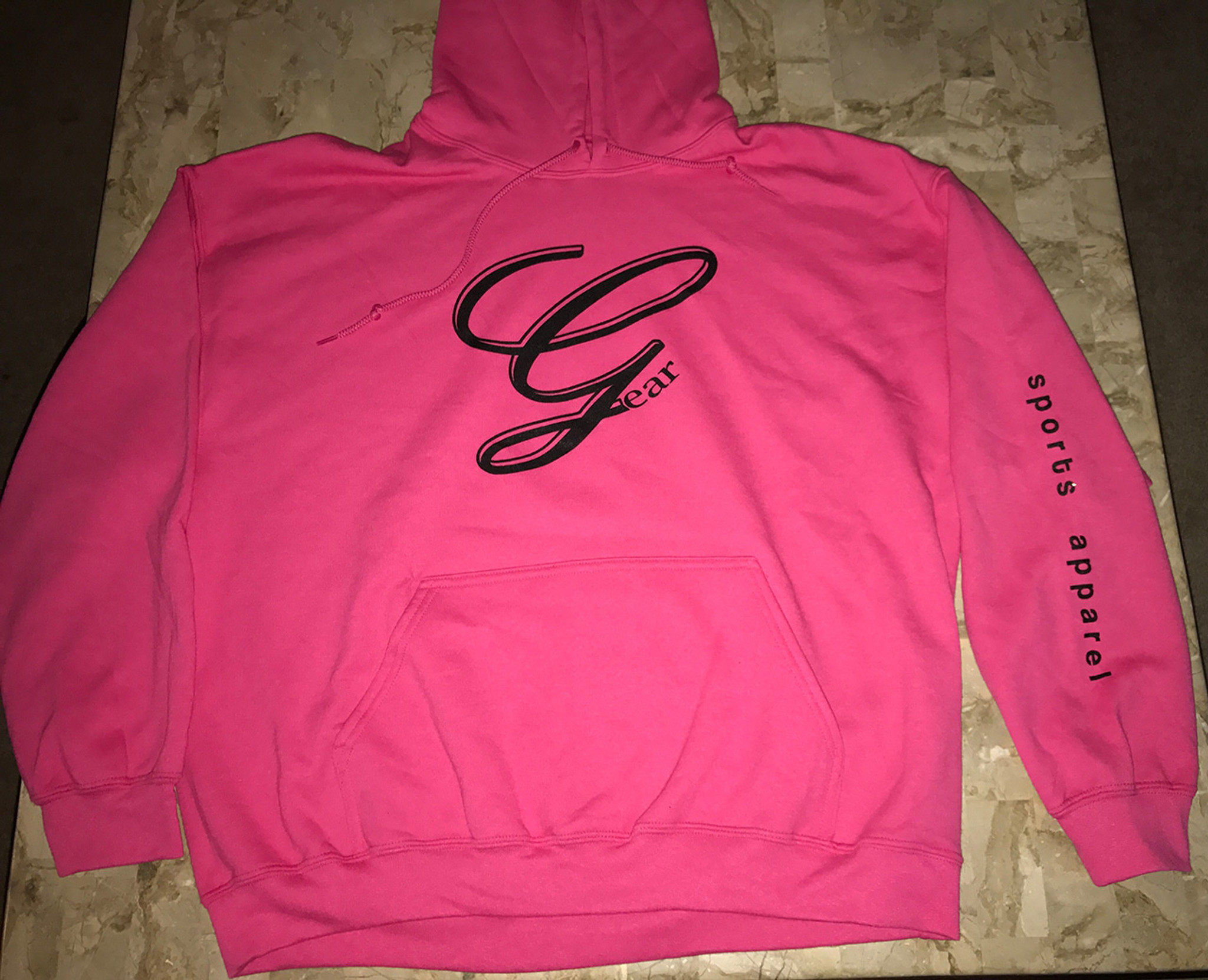 fuchsia hoodie