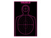 Handgun Target 12 x 18 Pink