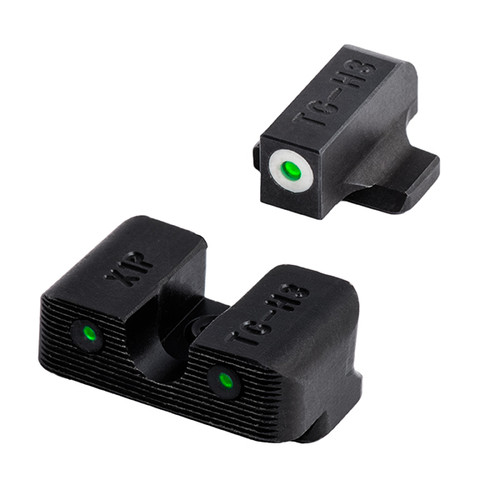 Details about   TRUGLO Tritium Glow-in-the-Dark Night Sights for Glock H&K P30 Pistols 