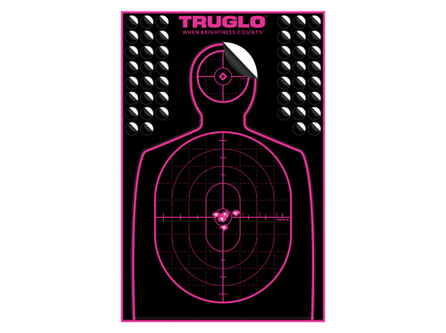 Handgun Target 12 x 18 Pink