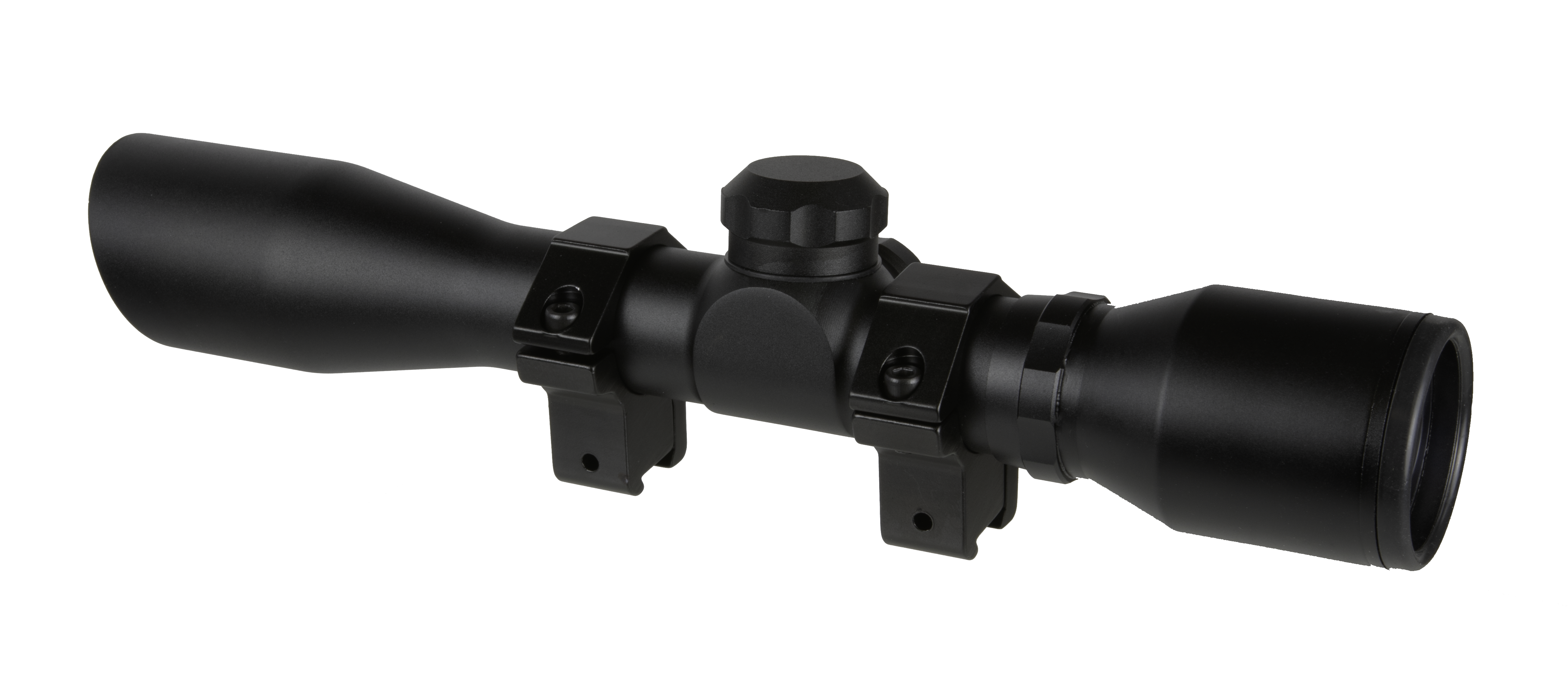 thumbnail interactive-video image 1 of TruGlo 4x32mm Diamond Reticle Scope With Weaver Rings – Strut N Rut Hunting Scope 1 of 4