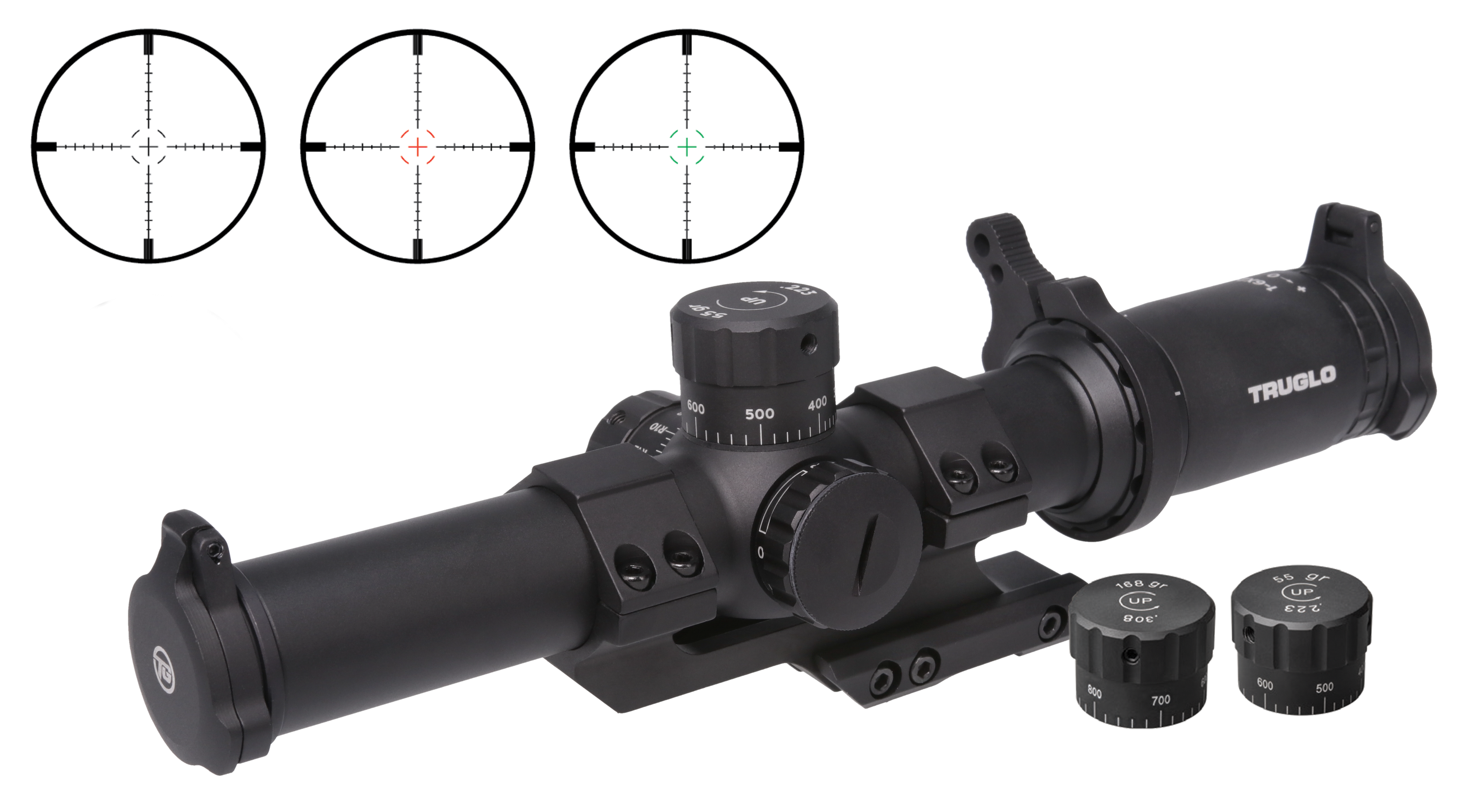 実物 TruGlo TRU BRITE 1-6×24 ライフルスコープ Amazon.com : TRUGLO TRU-Brite 30 Series 1-6 X 24mm Dual